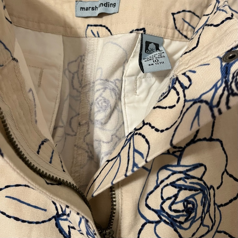 Marsh Landing size 10 floral pants NWT - Picture 3 of 9